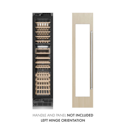 ZLINE 18 in. 9.0 cu. ft. Triple Zone 68 Bottle Panel Ready Left Hinge Column Wine Cooler, Open Box-Great Condition