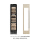 ZLINE 18 in. 9.0 cu. ft. Triple Zone 68 Bottle Panel Ready Left Hinge Column Wine Cooler, Open Box-Good Condition