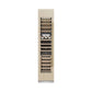 ZLINE Autograph Edition 18 in. 9.0 cu. ft. Triple Zone 68 Bottle Panel Ready Left Hinge Column Wine Cooler with Champagne Bronze Accents (RBCWVLZ-18-CB) front, closed, with custom panel.