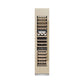 ZLINE Autograph Edition 18 in. 9.0 cu. ft. Triple Zone 68 Bottle Panel Ready Left Hinge Column Wine Cooler with Polished Gold Accents (RBCWVLZ-18-G) front, closed, with custom panel.