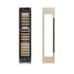 ZLINE Autograph Edition 18 in. 9.0 cu. ft. Triple Zone 68 Bottle Panel Ready Left Hinge Column Wine Cooler with Matte Black Accents (RBCWVLZ-18-MB) unit without panels next to custom panels.