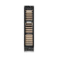 ZLINE 18 in. 9.0 cu. ft. Triple Zone 68 Bottle Panel Ready Right Hinge Column Wine Cooler (RBCWVR-18) front, closed.