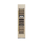ZLINE Autograph Edition 18 in. 9.0 cu. ft. Triple Zone 68 Bottle Panel Ready Right Hinge Column Wine Cooler with Polished Gold Accents (RBCWVRZ-18-G) front, closed, with custom panel.