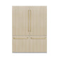 ZLINE Autograph Edition 60 in. 32.2 cu. ft. Panel Ready French Door Built-In Bottom Freezer Refrigerator with Water Dispenser and Ice Maker with Graphite Gray Interior and Champagne Bronze Accents (GRBIVZ-60-CB)