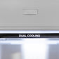 ZLINE 30 in. 16.1 cu. ft. Panel Ready Built-In Bottom Freezer Refrigerator with Water Dispenser and Ice Maker, Open Box-Great Condition