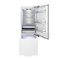 ZLINE 30 in. 16.1 cu. ft. Panel Ready Built-In Bottom Freezer Refrigerator with Water Dispenser and Ice Maker, Open Box-Great Condition