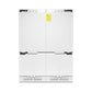 ZLINE 60 in. 32.2 cu. ft. Panel Ready French Door Built-In Bottom Freezer Refrigerator with Water Dispensers and Ice Makers (RBIV-60)