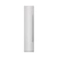 ZLINE 18 in. 8.6 cu. ft. Left Hinge Column Freezer in Satin Stainless Steel with Graphite Gray Interior (RCFVL-SN-18) front, closed.