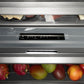 ZLINE 30 in. 16.7 cu. ft. Column Refrigerator in Satin Stainless Steel with Graphite Gray Interior (RCRV-SN-30) control panel.