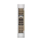 ZLINE Autograph Edition 18 in. 9.0 cu. ft. Triple Zone 68 Bottle Left Hinge Column Wine Cooler in Satin Stainless Steel with Polished Gold Accents (RCWVLZ-SN-18-G) front, closed.