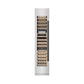 ZLINE Autograph Edition 18 in. 9.0 cu. ft. Triple Zone 68 Bottle Left Hinge Column Wine Cooler in Satin Stainless Steel with Matte Black Accents (RCWVLZ-SN-18-MB) front, closed.