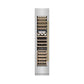 ZLINE Autograph Edition 18 in. 9.0 cu. ft. Triple Zone 68 Bottle Left Hinge Column Wine Cooler in Stainless Steel with Polished Gold Accents (RCWVLZ-30418-G) front, closed.