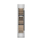ZLINE Autograph Edition 18 in. 9.0 cu. ft. Triple Zone 68 Bottle Left Hinge Column Wine Cooler in Stainless Steel with Matte Black Accents (RCWVLZ-30418-MB) front, closed.