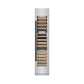 ZLINE Autograph Edition 18 in. 9.0 cu. ft. Triple Zone 68 Bottle Right Hinge Column Wine Cooler in Stainless Steel with Matte Black Accents (RCWVRZ-30418-MB) front, closed.