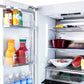 ZLINE 36 in. 19.6 cu. ft. French Door Built-In Bottom Freezer Refrigerator with Water Dispenser and Ice Maker in Stainless Steel (RBIV-304-36)
