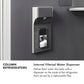 ZLINE 24 in. 12.5 cu. ft. Panel Ready Column Refrigerator with Graphite Gray Interior, Open Box-Great Condition