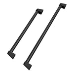 ZLINE 30 in. Built-In Refrigerator Helix Handles (Set of 2) in Black Stainless Steel (RBIVHZ-K-BS-30)