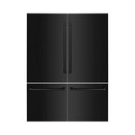 Panels & Handles Only- ZLINE 60 in. Refrigerator Panels in Black Stainless Steel for a 60 in. Built-in Refrigerator (RPBIV-BS-60) 