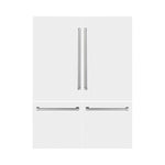Panels & Handles Only- ZLINE 60 in. Refrigerator Panels in White Matte for a 60 in. Built-in Refrigerator (RPBIV-WM-60) 