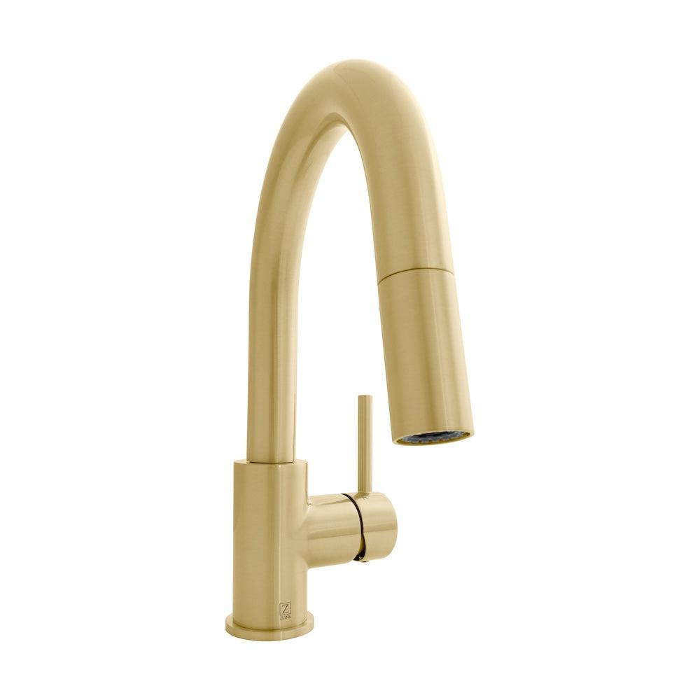 ZLINE Dante Kitchen Faucet (DNT-KF) Champagne Bronze