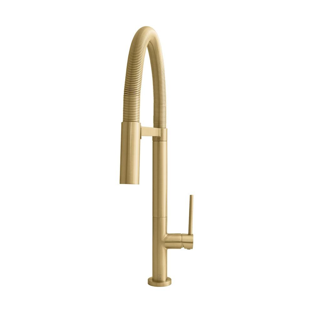 ZLINE Incline Kitchen Faucet with Color Options (INC-KF) Champagne Bronze