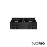ZLINE 30 in. Classic Gas Rangetop with 4 Burner DuoPro™ Cooktop in Black Stainless Steel (PCRTB-30) front, with DuoPro™ logo.