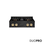 ZLINE Autograph Edition 30 in. Classic Gas Rangetop with 4 Burner DuoPro™ Cooktop in Black Stainless Steel and Champagne Bronze Accents, Open Box-Good Condition