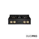 ZLINE Autograph Edition 30 in. Classic Gas Rangetop with 4 Burner DuoPro™ Cooktop in Black Stainless Steel and Polished Gold Accents, Open Box-Good Condition