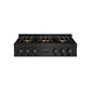 ZLINE 36 in. Classic Gas Rangetop with 6 Burner DuoPro™ Cooktop in Black Stainless Steel, Open Box-Good Condition