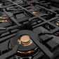 ZLINE 48 in. Classic Gas Rangetop with 8 Burner DuoPro™ Cooktop in Black Stainless Steel, Open Box-Great Condition