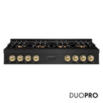 ZLINE Autograph Edition 48 in. Classic Gas Rangetop with 8 Burner DuoPro™ Cooktop in Black Stainless Steel and Champagne Bronze Accents, Open Box-Good Condition