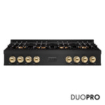 ZLINE Autograph Edition 48 in. Classic Gas Rangetop with 8 Burner DuoPro™ Cooktop in Black Stainless Steel and Polished Gold Accents, Open Box-Good Condition