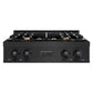 ZLINE 30 in. Classic Gas Rangetop with 4 Brass Burners and Porcelain Cooktop in Black Stainless Steel (RTB-BR-30)