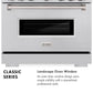ZLINE 48 in. 6.7 cu. ft. Classic Double Oven Gas Range with 8 Burner Cooktop in Stainless Steel, Open Box-Great Condition