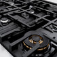 ZLINE 48 in. 6.7 cu. ft. Classic Double Oven Gas Range with 8 Burner Cooktop in Satin Stainless Steel, Open Box-Great Condition