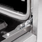 ZLINE Autograph Edition 30 in. 4.2 cu. ft. Classic Gas Range with 4 Burner Cooktop and Convection Gas Oven in Satin Stainless Steel and Polished Gold Accents, Open Box-Great Condition