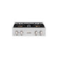 ZLINE 30 in. Classic Gas Rangetop with 4 Burner DuoPro™ Cooktop in Satin Stainless Steel, Open Box-Good Condition
