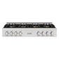 ZLINE 48 in. Classic Gas Rangetop with 8 Burner DuoPro™ Cooktop in Satin Stainless Steel, Open Box-Great Condition