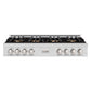 ZLINE 48 in. Classic Gas Rangetop with 8 Burner DuoPro™ Cooktop in Satin Stainless Steel, Open Box-Good Condition