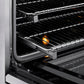 ZLINE Autograph Edition 48 in. 6.7 cu. ft. Classic Gas Range with 8 Burner DuoPro™ Cooktop and Dual Ovens in Satin Stainless Steel and Champagne Bronze Accents (PCGRSZ-48-CB)