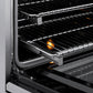 ZLINE 36 in. 5.2 cu. ft. Classic Dual Fuel Range with 6 Burner DuoPro™ Cooktop and Electric Convection Oven in Stainless Steel, Open Box-Great Condition
