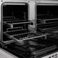 ZLINE 48 in. 6.7 cu. ft. Classic Dual Fuel Range with 8 Burner DuoPro™ Cooktop and Dual Ovens in Stainless Steel, Open Box-Good Condition