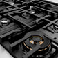 ZLINE 36 in. Classic Gas Rangetop with 6 Burners and Porcelain Cooktop in Stainless Steel, Open Box-Good Condition