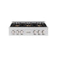 ZLINE 36 in. Classic Gas Rangetop with 6 Burner DuoPro™ Cooktop in Stainless Steel, Open Box-Great Condition