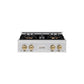 ZLINE Autograph Edition 30 in. Classic Gas Rangetop with 4 Burner DuoPro™ Cooktop in Stainless Steel and Champagne Bronze Accents, Open Box-Good Condition
