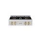 ZLINE Autograph Edition 30 in. Classic Gas Rangetop with 4 Burner DuoPro™ Cooktop in Stainless Steel and Polished Gold Accents, Open Box-Great Condition
