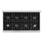 ZLINE Autograph Edition 48 in. Classic Gas Rangetop with 8 Burner DuoPro™ Cooktop in Stainless Steel and Champagne Bronze Accents, Open Box-Good Condition