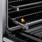 ZLINE Autograph Edition 36 in. 5.2 cu. ft. Classic Gas Range with 6 Burner DuoPro™ Cooktop and Convection Gas Oven in Stainless Steel and Champagne Bronze Accents (PCGRZ-36-CB)