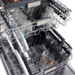 ZLINE 24 in. Monument Series 3rd Rack Top Touch Control Dishwasher with Stainless Steel Tub, 45dBa, Open Box-Good Condition
