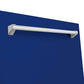  ZLINE 24 in. Monument Dishwasher with Blue Matte Panel (DWMT-BM-24) Handle Detail Close Up